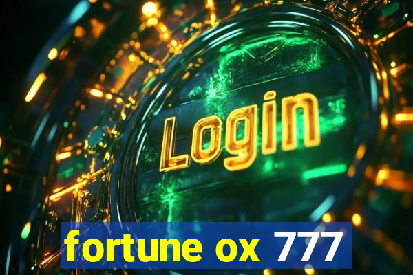 fortune ox 777